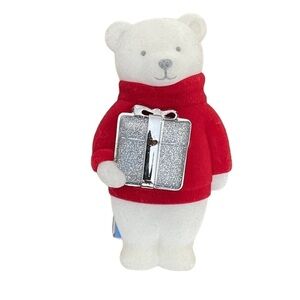 NEW Bath & Body Works Flocked Polar Bear Light Up Wallflower Plug In